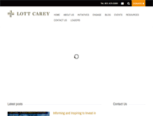 Tablet Screenshot of lottcarey.org